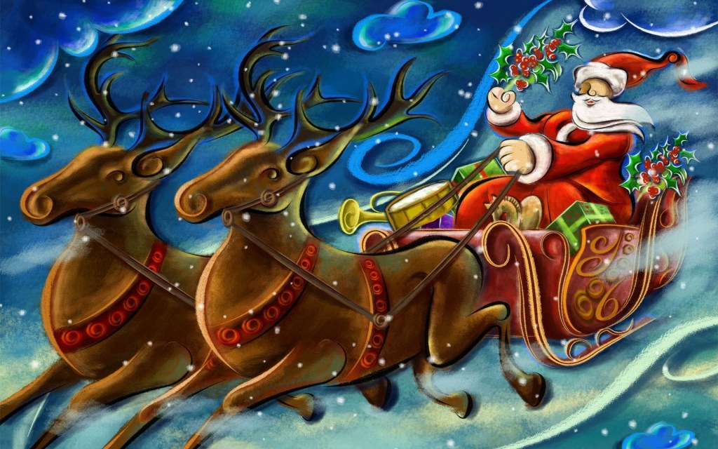 santa-and-reindeer